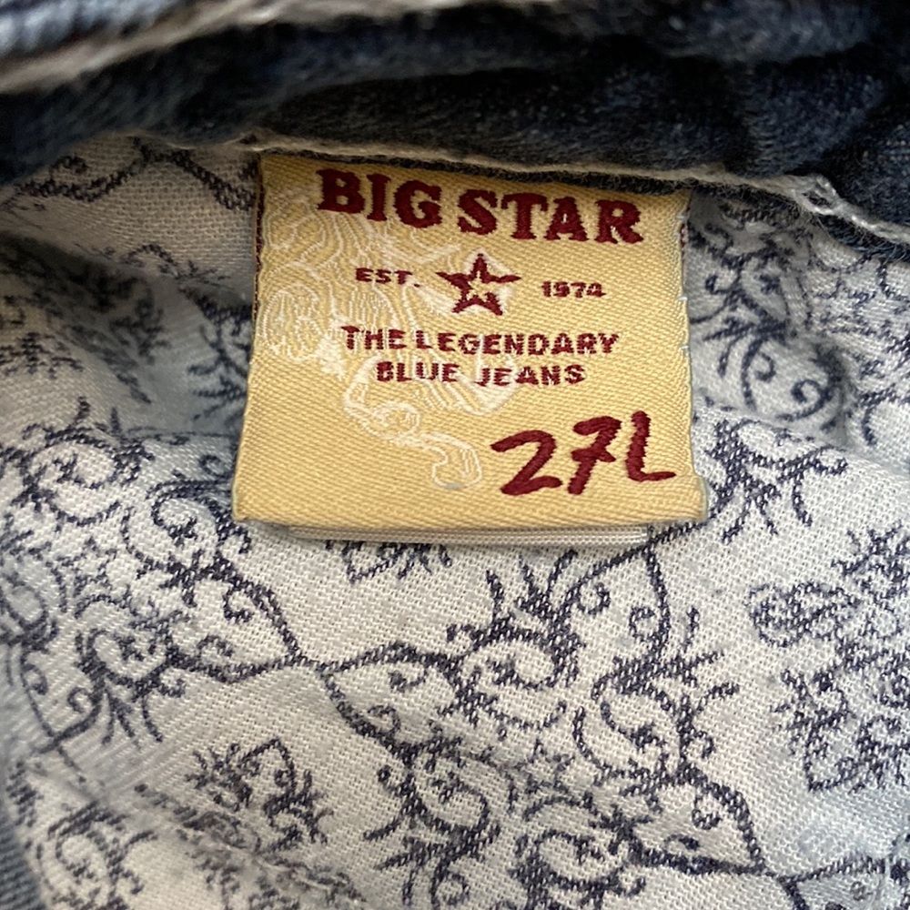 Big Star Remy Low Rise Stretch Boot Cut Jeans - Picture 8 of 11